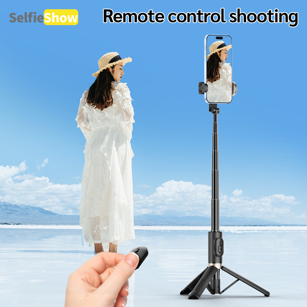 29" Mini Portable Selfie Stick Tripod with iPhone & Android for Travel, Vlogging, Selfies & Video Recording